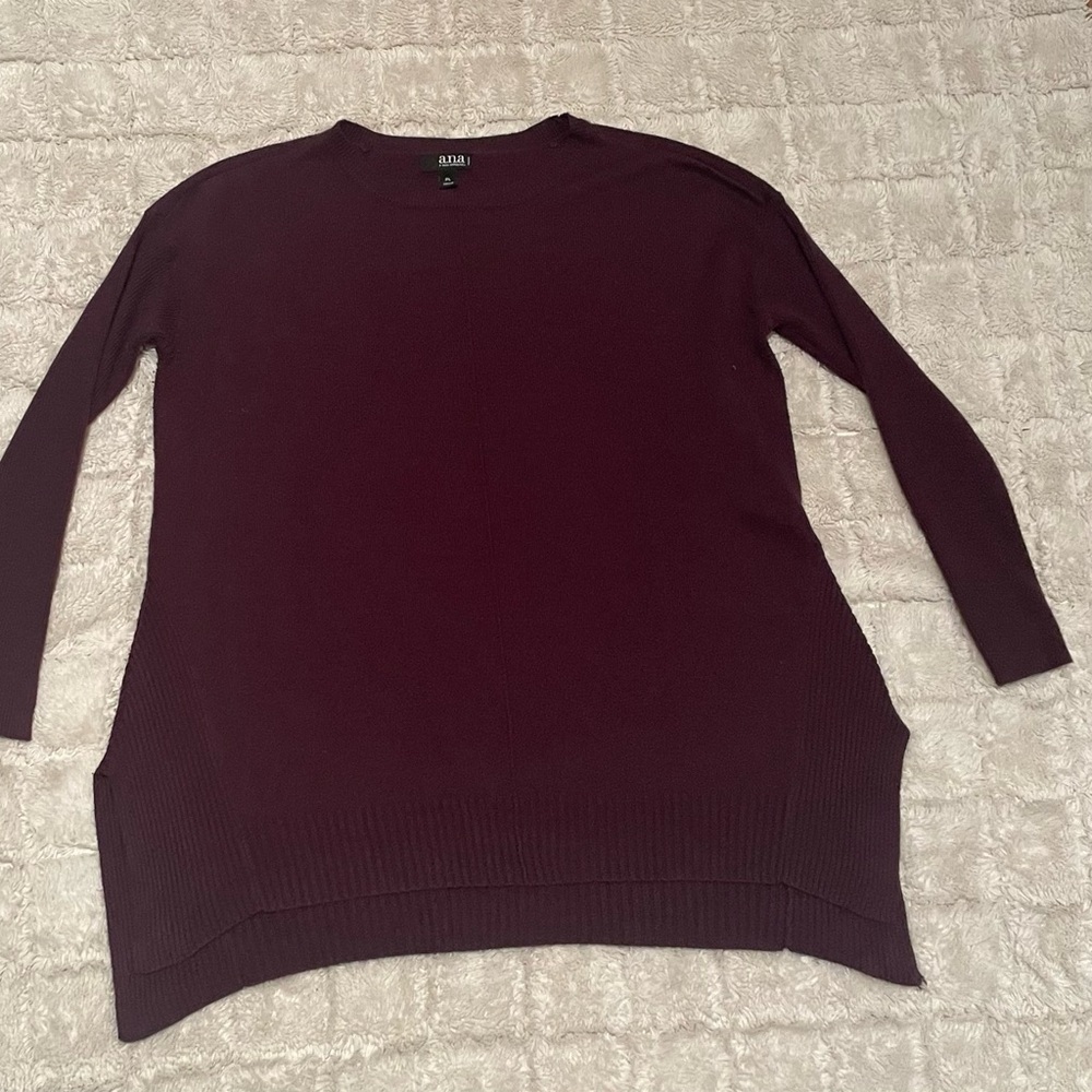 a.n.a purple sweater